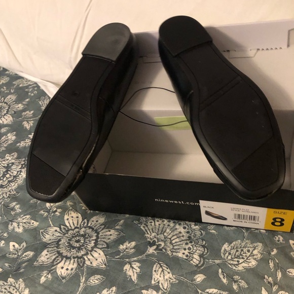 NIB Ladies Nine West TELAND3 CapToe Ballet Flats - Picture 5 of 7